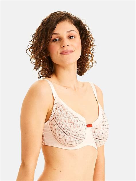 Soutien Gorge Grand Maintien Inconnue Pomm Poire Rose Kiabi