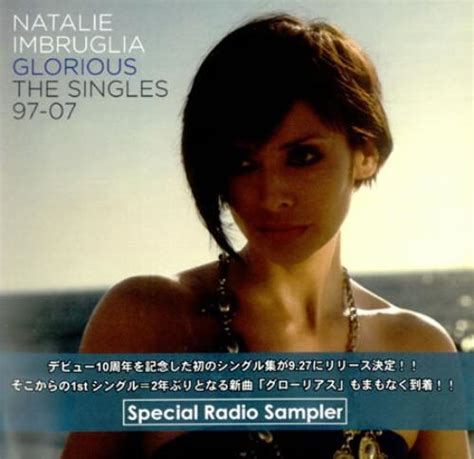 Natalie Imbruglia Glorious The Singles 97 07 Special Radio Sampler