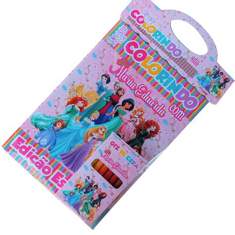 Livro De Colorir Princesas Elo Produtos Especiais