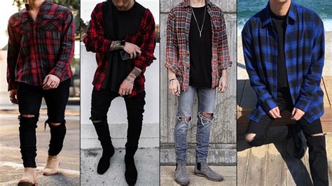 Ways To Style Flannel Shirts For Men Men S Fashion Youtube