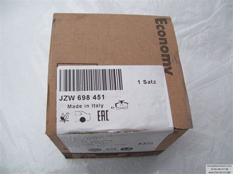 5Q0615601F VW Golf 1K 5K 51 52 5M Brake Disc Eco With Brake Pad Set ...
