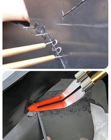 Plastic Welder In Plastic Welding Repair Kit With Pcs Hot Staples Pcs Plastics Welding