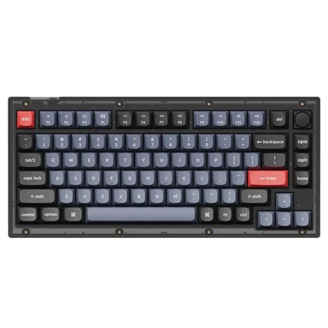 Buy Keychron V1 Hot Swap Mech Keyboard Frosted Black Brown Switch V1 C3 PC Case Gear Australia