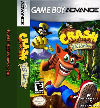 Crash Bandicoot The Huge Adventure GBA The Cover Project