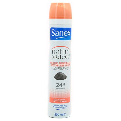 Acheter Sanex D Odorant Spray Natur Protect Peaux Sensibles Ml