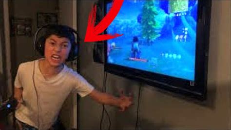 Los Peores Enojos De Ni Os En Fortnite Youtube