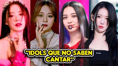 Coreanos Opinan Sobre Las Idols Femeninas Que No Saben Cantar