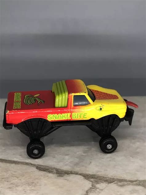 Camion X Vintage Hot Wheels Serpent Bigfoot Morsure Moul Sous Pression Monstre Eur