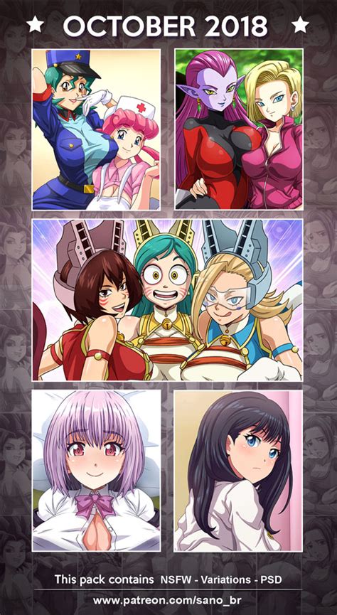 October Content 2018 Sano BR By Sano BR Hentai Foundry