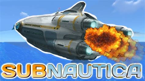 Big Ship Explosion Subnautica YouTube