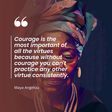 Finding Strength In Maya Angelou S Quotes Courage Successful Spirit