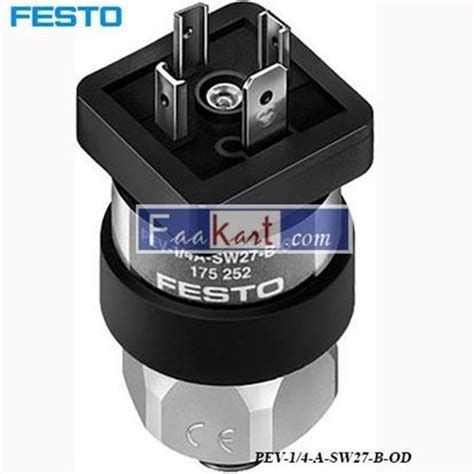 Pev 1 4 A Sw27 B Od Festo Pressure Switch Faakart Online Shop