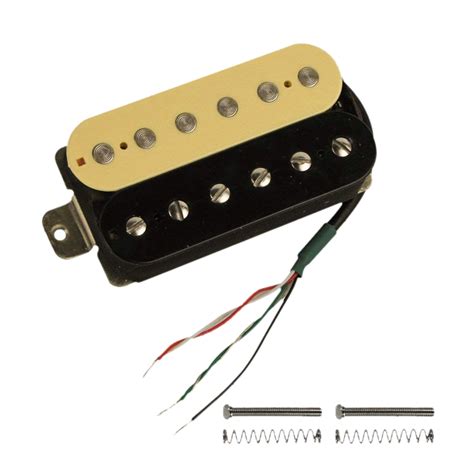 2 Pcs Electric Guitar Humbucker Pickups Alnico V Pickup Zebra Black