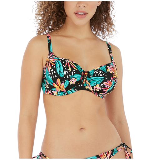 Freya Wild Daisy Sweetheart Padded Underwire Bikini Top 7030 32E