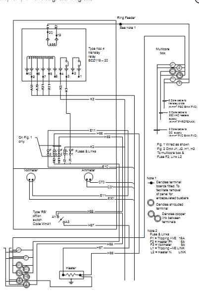 Switchgear Schematic Diagram