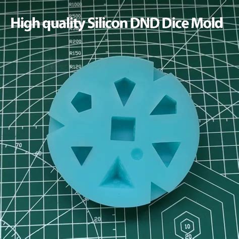 Dnd Moldes De Dados De Silicona Para Resina Piezas De Resina D D