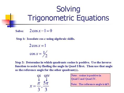 Solving An Equation With Two Trig Functions Tessshebaylo