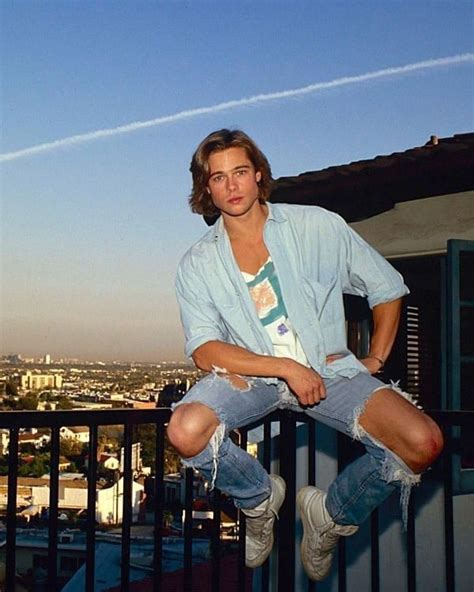 Brad Pitt 1980s : r/OldSchoolCelebs