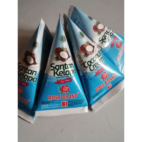 Jual Rosebrand Santan Kelapa Santen Coconut Milk 65ml Shopee Indonesia