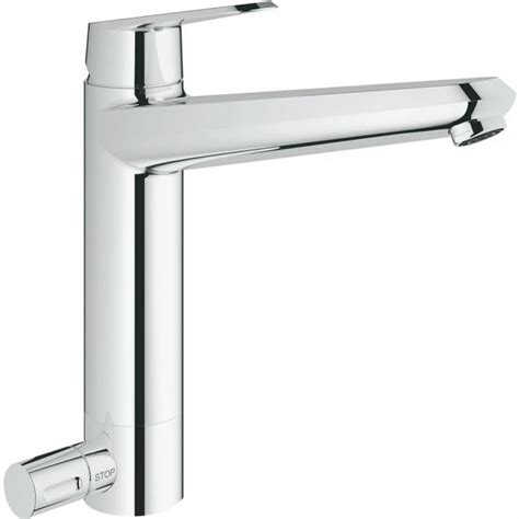 Grohe Eurodisc Cosmopolitan Chrome Single Lever Kitchen Sink Mixer Tap