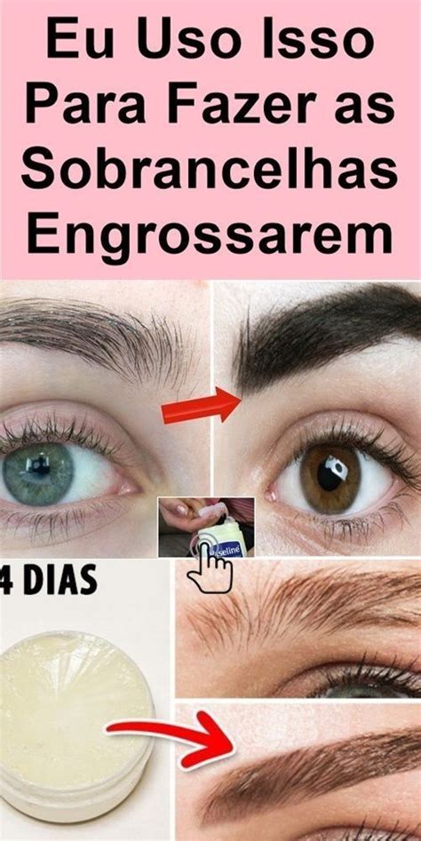 Receita Para Fazer Suas Sobrancelhas Crescerem Mais R Pido