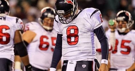 The Bleacher Briefings Matt Schaub S Last Stand