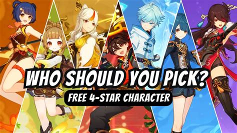 Free Star Character Liyue Who Should You Pick Genshin Impact