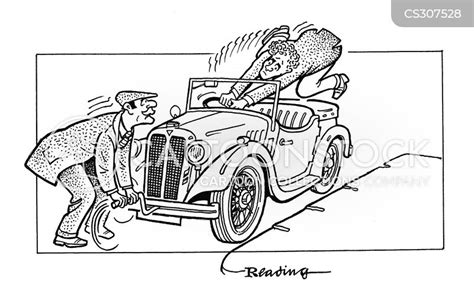 Old Fashioned Car Cartoons and Comics - funny pictures from CartoonStock