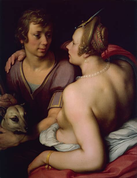 V Nus Et Adonis De Cornelisz Van Haarlem