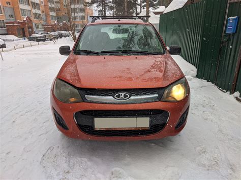 Замена лампы ближнего света — Lada Калина 2 универсал, 1,6 л, 2013 года ...