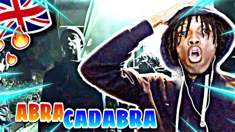 Abra Cadabra Big Flick Freestyle AMERICAN REACTS TO UK DRILL RAP