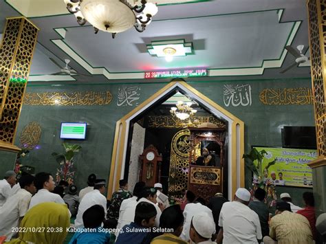 Erna Rasyid Taufan Hadiri Undangan Ceramah Maulid Di Soppeng Rakyat