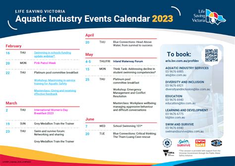 Life Saving Victoria Releases 2023 Events Calendar For Aquatic Industry