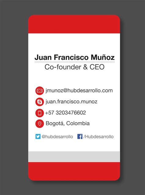 Diseñar Una Tarjeta De Presentación Freelancer