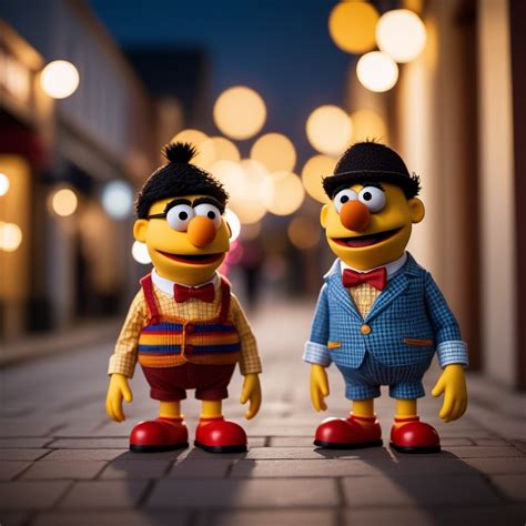 the human version of ernie and bert Prompts | Stable Diffusion Online