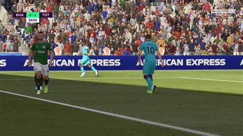 Fifa Realistic Sliders Spurs Vs Brighton K S Ep Gfxmod Fifer