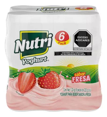 Yoghurt Bebible Nutri Fresa Piezas G Mercadolibre