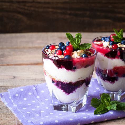 Recette Bayadère de fruits rouges à la mousse de mascarpone