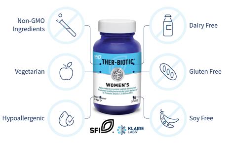 Klaire Labs Sfi Health Ther Biotic Women S Vaginal Probiotics For Women Support