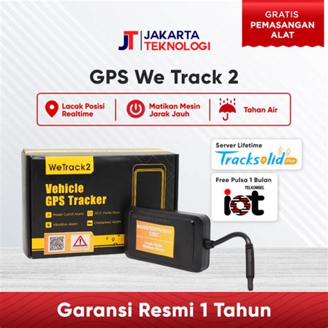 Paket Hemat Concox Gps Tracker Wetrack2 ET200 MOTOR Pemasangan Server