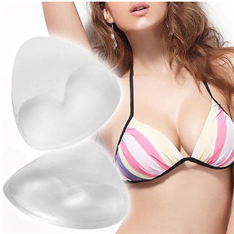 New Hot Selling Pair Women S Silicone Gel Bra Inserts Pads Breast