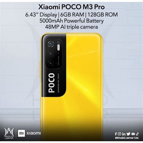 Jual Xiaomi Poco M3 Pro 5G RAM 6GB ROM 128GB Shopee Indonesia