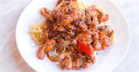 Паста с соусом «Терияки»🍝 рецепт с фото пошаговый от Екатерина - Овкусе.ру