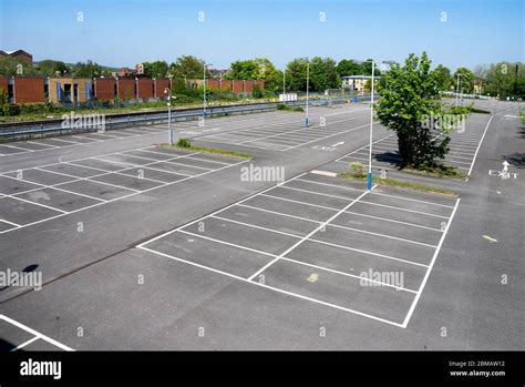 Oxford City Railway Station Car Park Free Of All Cars During Corona