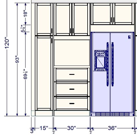 Customize an IKEA tall cabinet with drawers