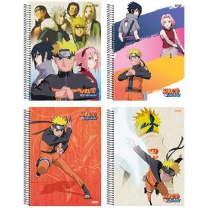 Caderno Univ Naruto 10x1 160 Fls Sao Domingos