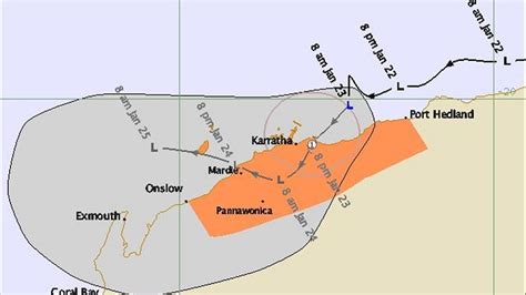 Tropical Cyclone Peta To Cross Western Australian Coast Today Abc News