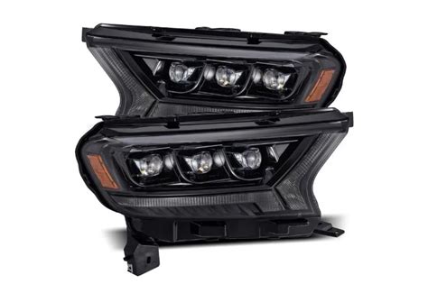 19 24 Ranger Alpharex Nova Alpha Black Led Headlights