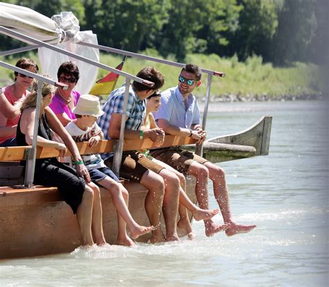 Plättenfahrten auf der Salzach VISIT BURGHAUSEN