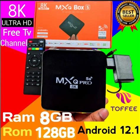 Mxq Pro 8k Android Smart Tv Box 8gb Ram 128gb Rom Daraz Bd